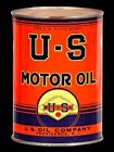 U.S. United States Motor Oil DIECUT Sign 36" Tall USA STEEL XL Size 8 lb