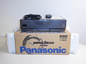 Grabadora de vídeo Panasonic NV-HS800 High-End S-VHS en embalaje original como NUEVA, 2 años de garantía - Imagen 1 de 9