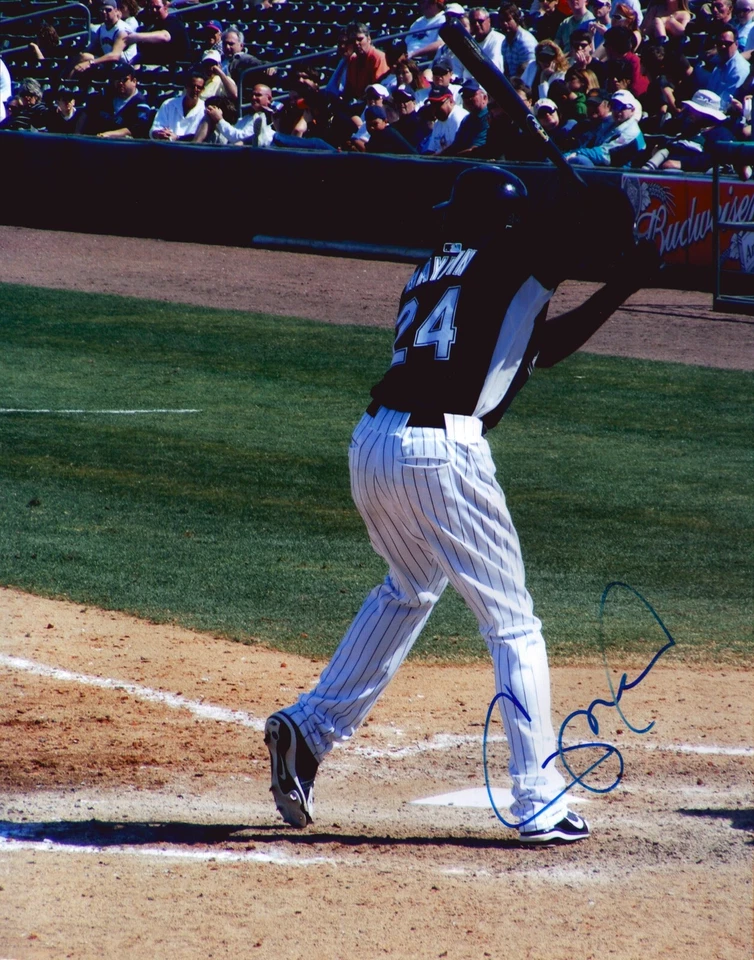 Florida Marlins Padres Cameron Maybin Signed Autograph Auto 11x14 Photo Pic - Image 1 of 1