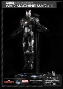 1:12 SUPER ALLOY Iron Man 3 Figura Super Alloy 1/12 War Machine Mark II Ver. 2 - Imagen 1 de 6