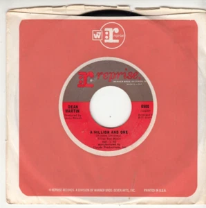 DEAN MARTIN - A MILLION AND ONE - ORIGINAL REPRISE RECORDS 45 - GREAT SHAPE - Picture 1 of 2