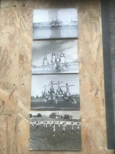 Konvolut 4 Fotos FRANKREICH PRESSE GALLIA VICHY Sportjugend Petain WW2 ? - Bild 1 von 12