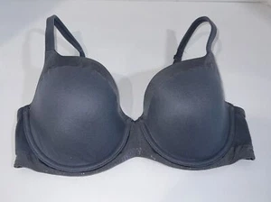 Sujetador corporal Victoria Secret 34D gris forrado Demi con aros sexy cómodo - Imagen 1 de 6