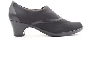 Abeo Judith Dress Pumps Black Size 10 Neutral Footbed ** - Picture 1 of 6