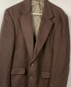 Loro Piana Blazer Sport Coat 100% Worsted Camelhair Jacket 2 Button Men’s 42L - Picture 1 of 10