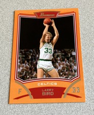 2008-09 Bowman Orange #109 Larry Bird Boston Celtics /299