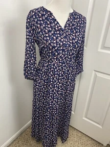 J Jill XS Petite Maxi Cottagecore Bohemian Prairie Modest - Bild 1 von 13