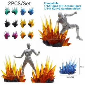 Tamashii Effect Explode Impact Shock Wave For Figma SHF 1/12 Figure Model - Picture 1 of 19