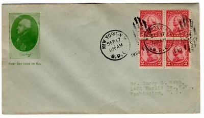 #689 Von Steuben 1930 First Day Cover - Albert Gorham Planty #10A Foto 1 de 2