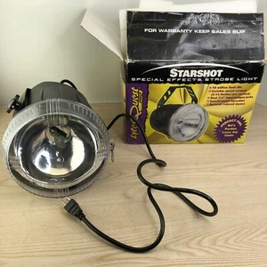 Lyte Quest Pro Starshot ST-300 DJ Variable Speed Strobe Light Dual 1/4" I/O Jack - Picture 1 of 12