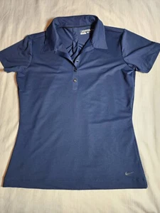 Nike Golf Oberteil Damen klein blau Bluse Kragen Kurzarm Dri-Fit Sport - Bild 1 von 18