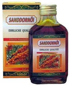 Sanddornöl Sanddorn Облепиховое масло Naturprodukt 100 ml - Bild 1 von 1