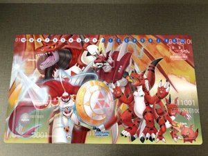 Digimon Galantmon & Guilmon & Dukemon & Dukemon Duel Playmat DTCG Card Game Mat - Picture 1 of 6
