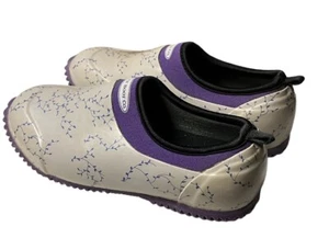 MUCK BOOT CO MUCKSTER SHOES WOMEN SZ 6-6.5 PURPLE BLUE GRAY - Picture 1 of 8