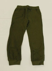 VRS Fashion Unisex Kid's Drawstring Zip Pocket Joggers JL3 Green Size 9-10Y NWT - Picture 1 of 4