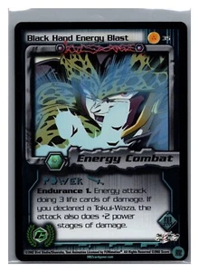 1x DBZ CCG BLACK HAND ENERGY BLAST 35 HOLO FOIL CELL GAMES DRAGON BALL Z LIMITED - Imagen 1 de 1