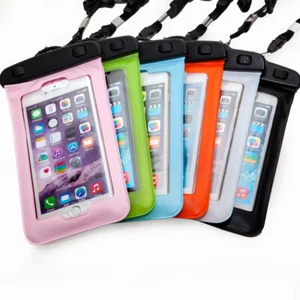 Waterproof Underwater Phone Case Dry Bags Pouch All Smartphones Universal - Picture 1 of 11