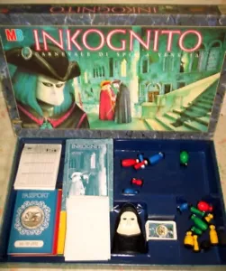 INKOGNITO CARNEVALE DI SPIE A VENEZIA GIOCO MB VINTAGE. - Foto 1 di 1