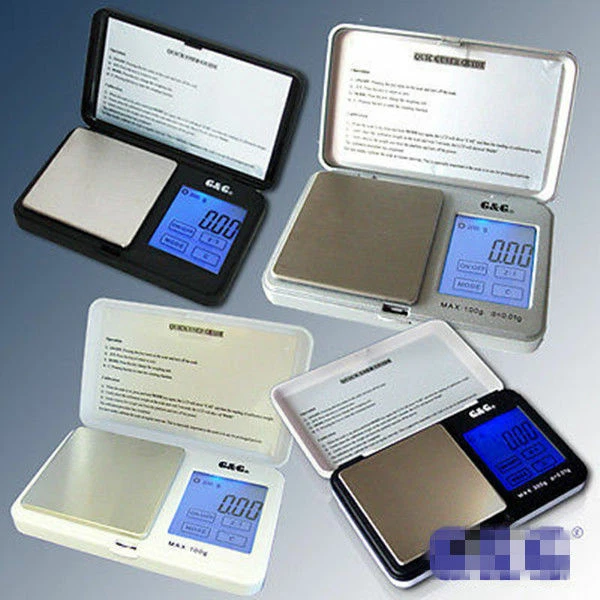 G&G TS 200g-500g/0.01g -1000g Fine Pocket Scales Gold Scales Jewellery Scales - Image 1 of 2