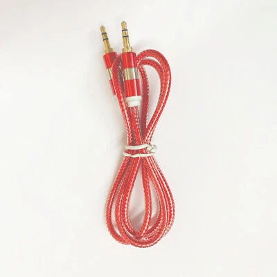 3ft Aux Cord 3.5mm Male to Male Auxiliary Audio Cable For Car Headphone Android - Image 1 of 3