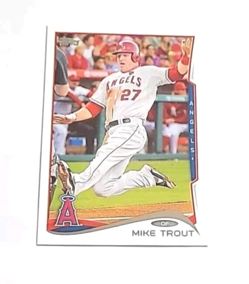 2014 Topps #1 Mike Trout (ANGELES) !! - Image 1 of 3