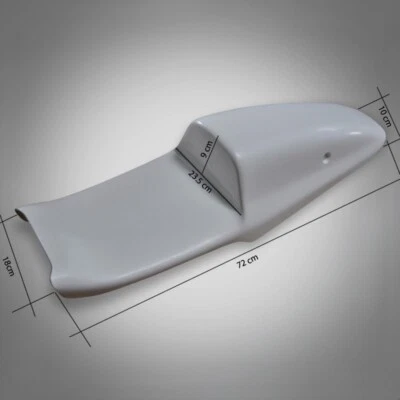 Banco de asiento trasero Yamaha SRX 600 27 Cafe Racer clásico PRFV motocicleta de carreras Foto 1 de 4