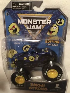 Monster Jam EMOJI STRONG Monster Truck ST. JUDE'S DRUCKGUSS SELTEN Ltd Edition 2022 - Bild 1 von 4