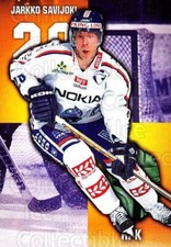 1999-00 Finnish Cardset #38 Jarkko Savijoki
