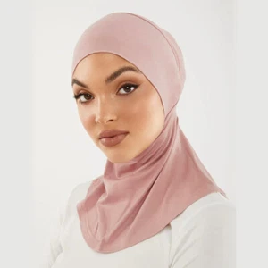 Ninja Caps Women Amira Hijab Soft Scarf Wrap Shawl Muslim Turban Islamic Stole - Bild 1 von 29