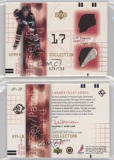 2001-02 Upper Deck Mask Collection Jersey and Patch /100 JP Dumont #JP-JD Patch