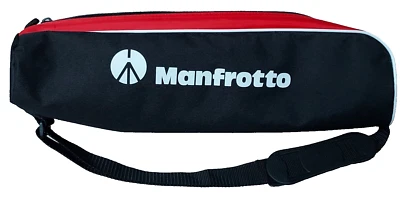 MANFROTTO Padded  Tripod Bag ,Shoulder strap, Zipper , Black ,Red on top - Image 1 of 4