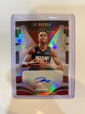 KZ Okpala 2019-20 Panini Prizm Silver Rookie Signatures Auto SSP RARE!! - Image 1 of 2