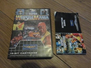 Sega Mega Drive Super Wrestle Mania – Complete with Manual - Picture 1 of 4