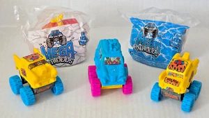 Juego de 5 juguetes de comida para niños Wendy’s Mega Wheels 1996 - Imagen 1 de 18