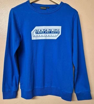 Jersey Napapijri Azul Lapislázuli Kitik Algodón Nueva Edad 14 Años Foto 1 de 4