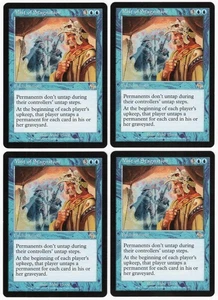 Mist of Stagnation x4 4x 2002 Judgment PLAYSET Blue Rare Enchantment MTG NM AZ1 - Picture 1 of 2
