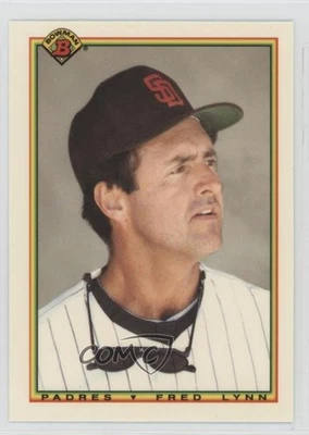 1990 Bowman Factory Set Collector's Edition (Tiffany) Fred Lynn #216 - Image 1 of 2