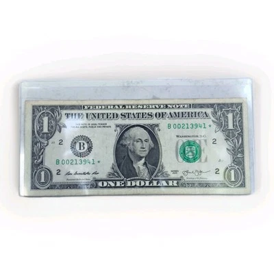 Series 2013B New York $1 Star Note B00213941* With Sleeve Near Mint - Image 1 of 4