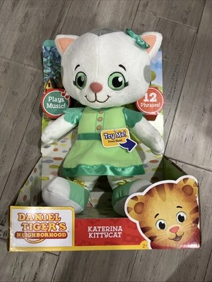Daniel Tiger's Neighborhood Katerina Kittycat Talking & Musical 12" Plush Toy - Image 1 of 2