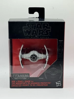 Hasbro Star Wars Titanium Series Corbata del Inquisidor Prototipo Avanzado - ¡Nuevo en Caja! Foto 1 de 4