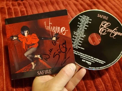 Safire, Exotique. Autographed 12 Track Promo CD Maxi Single.  Freestyle Remixes - Image 1 of 2