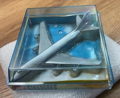 Corgi Lintoy  1315 Boeing 747 PAN-AM  Vintage 1973 Diecast RARE #1 - Image 1 of 4