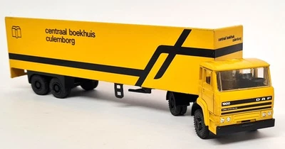 Lion Toys 1/50 - DAF 1900 Turbo + Box Trailer Centraal Boekhuis Culemborg - Image 1 of 4