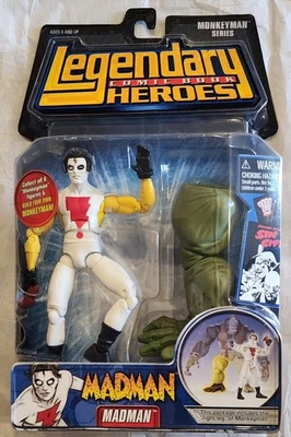 ¡NUEVO! Legendary Heroes - Monkeyman BAF - Mad Man (variante de disfraz) - ToyBiz Foto 1 de 2