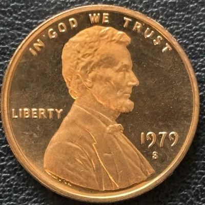 1979 S Proof Lincoln Cent From Proof Set With Free Shipping - Image 1 of 4