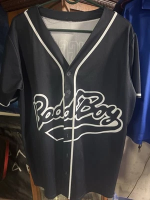 Bad Boy  Biggie Smalls #10 Large Button Up Jersey - Image 1 of 2