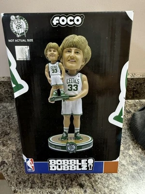 Larry Bird FOCO Bobblehead Bobble Doble ¡Solo 76 hecho! Boston Celtics Foto 1 de 4