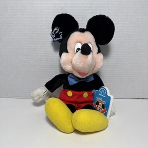 Peluche de peluche Applause Disney's Mickey & Pals 9" Mickey Mouse nuevo con etiquetas de colección en muy buena condición - Imagen 1 de 9