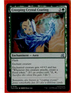 Creeping Crystal Coating - Foil - 0136 - MTG X Avatar The Last Airbender - Picture 1 of 1