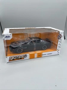 New 1:24 JADA Bigtime Muscle Black 1977 Pontiac Firebird Trans Am Diecast Car. - Picture 1 of 7